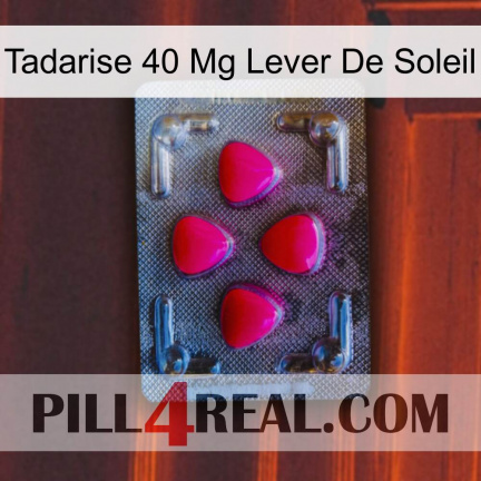 Tadarise 40 Mg Sunrise 13